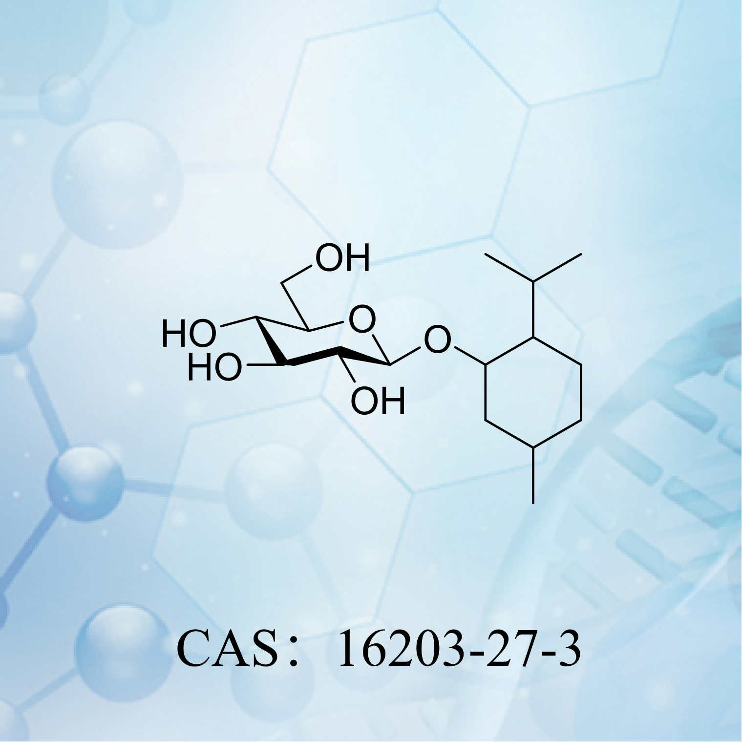 L-薄荷醇 β-D-吡喃葡萄糖...
